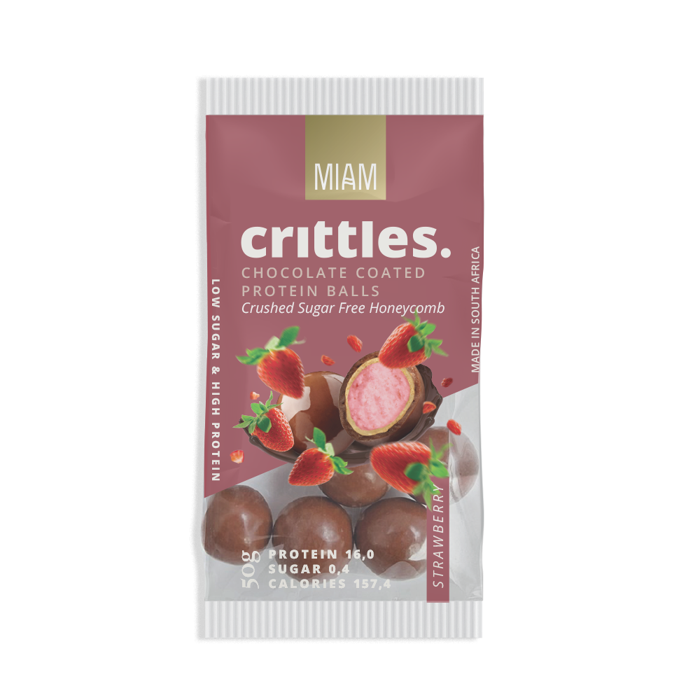 CRITTLES STRAWBERRY  - 12 PACK (50G)