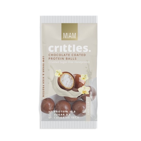 CRITTLES VANILLA - 12 PACK (50G) – Miam.co.za