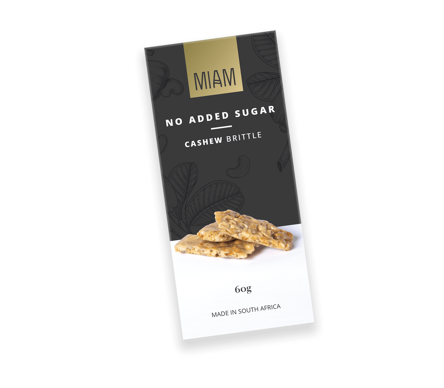 CASHEW BRITTLE - 14 PACK (60g)